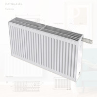 Сталеві радіатори DeLonghi Plattella V6L