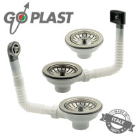 Клапани для раковин типу Клік Клак від GoPlast