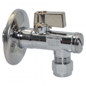 Bianchi 27210400 кран кульовий 1/2x3/8