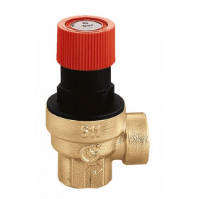 Caleffi 5134 діафрагмовий запобіжний скидний клапан з'єднання 1/2 внутрішня-внутрішня різьба