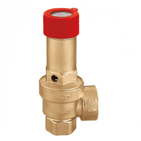 Caleffi 5275 EST запобіжний скидний клапан 110°С ¾х1″ внутрішня-внутрішня різьба