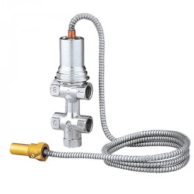 Caleffi 544400 запобіжний температурний клапан з підживленням для твердопаливних котлів