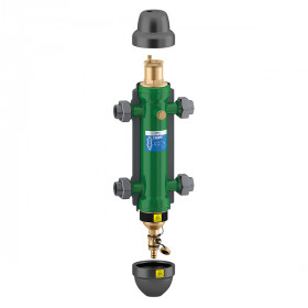Caleffi 5495 SEP4багатофункціональний гідравлічний сепаратор (гідрострілка) з ізоляційним кожухом