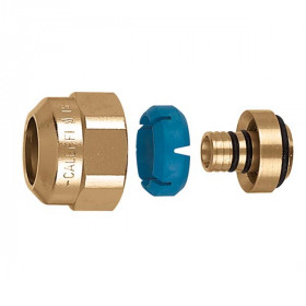 Caleffi 680564 гайка 3/4 з ніпелем латунна металопластик