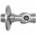 Albertoni B401481SCV крани вентильні приладові 1/2″х1/2″ хромовані з фільтром та декоративною накладкою