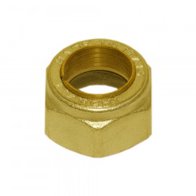 Bianchi 215G04250G гайка латунна Ø15 х 1/2″ з гумовим кільцевим ущільненням для мідної або сталевої труби