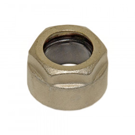Bianchi 218EC D18х3/4″ адаптер гайки затискні нікельовані Ø18 х 3/4″ з гумовим кільцевим ущільненням для мідної або сталевої труби