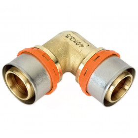 Bonomi 4051 D40-75 прес-фітинги кутові 90°