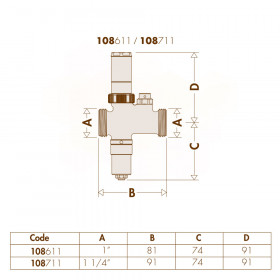 Caleffi 108611 iStop