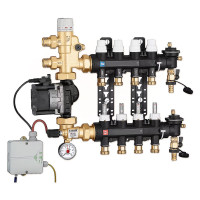 Caleffi 182 колекторний блок з насосом Caleffi 182 колекторний блок з насосом