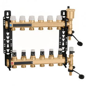 Caleffi 662 коллектор в сборе