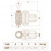 Caleffi XS 5459 магнитный фильтр