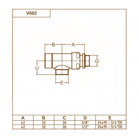 V602 Carlo Poletti кран реверсивный отсекающий белый
