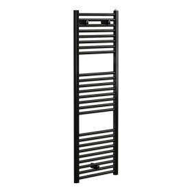 Рушникосушарка Cordivari Lisa 22 Black вертикальна чорна матова водяна рушникосушарка висотою 1385 мм