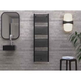 Рушникосушарка Cordivari Lisa 22 Black вертикальна чорна матова водяна рушникосушарка висотою 700 мм