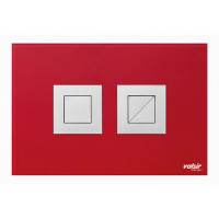 Crystal Red / Satin Square
