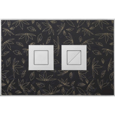 FANTASY Gold glitter Satin Square