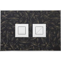 FANTASY Gold glitter Polished Square FANTASY Gold glitter Polished Square
