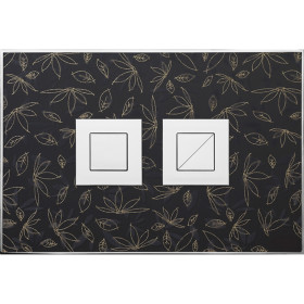 FANTASY Gold glitter Square