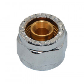 Tiemme 1635C гайка хром 1/2 х 16 під м/п