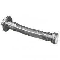 GoPlast 1004KRTOP5 трубка гофрована хромована пластикова Ø1.1/2″ х 40 для підключення сифонів