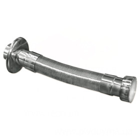 GoPlast 1004KRTOP5 трубка гофрована хромована пластикова Ø1.1/2″ х 40 для підключення сифонів