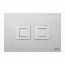 Inox Satin chrome / Square