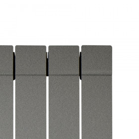 Ledro S/90 2000 Black Сoffee алюминиевый радиатор
