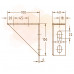 Mupro MPR/MPC кронштейны консольные 100x100