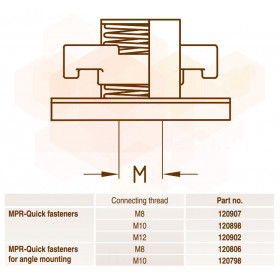Mupro MPR соединение быстросборное