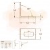 Mupro MPR кутове кріплення 1+1 90° S+ HDG