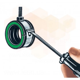 Mupro Safety clips M8 хомути оцинковані