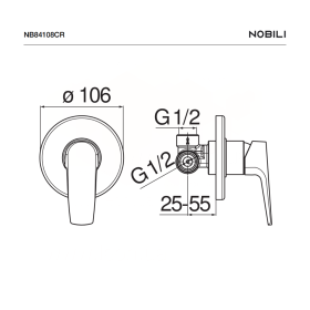 Nobili Nobi NB84108CR