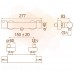 Nobili ABC AB87030CR термостатический смеситель душевой