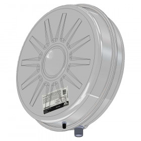 Zilmet Oem-Pro 13B 531/L розширювальні баки пласкі круглі Ø387 мм для приладів системи опалення максимальний тиск 3 бар підключення 3/4