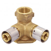Pexal Brass колено проходное с внутренней резьбой
