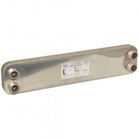 Zilmet ZB 500 17B5001004 паяні пластинчасті теплообмінники 10 пластин нержавіюча сталь AISI 316 L