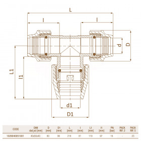 Unidelta 1029 D50-110