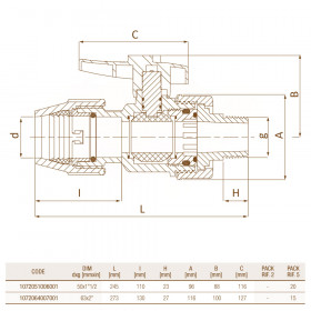 Unidelta 1072 D50-110