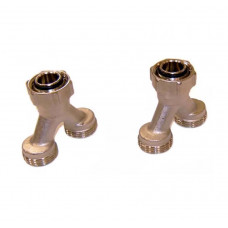 Uponor Fluvia Y тройник евроконус