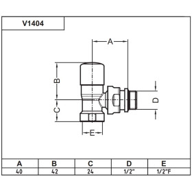 V1404 Carlo Poletti кран отсекающий