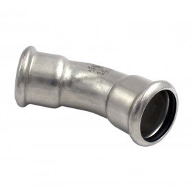 InoxPres 181/450 колено 45° ВВ