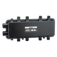 559022 Caleffi гидравлический сепаратор-коллектор 90мм 2+2 Sepcoll