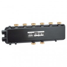 559231 Caleffi гидравлический сепаратор-коллектор 125мм 3+1 Sepcoll