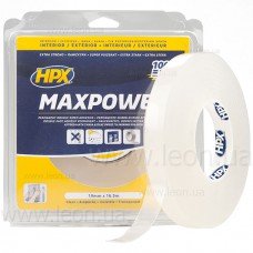 HPX двохстороння лента Maxpower заменяет саморезы, заклепки и жидкие гвозди