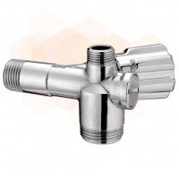 Albertoni D912285SD - подвійні приладові крани з фільтром