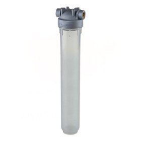 Atlas Filtri DP Sanic 20 Mono TS OT Kit фільтри з антимікробної технологією, прозорими колбами для картриджів 20 дюймів латунною різьбою в наборі з ключем та настінним кріпленням