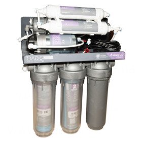 Oasis DP Sanic Pump 75 GPD система зворотного осмосу мембрана 75 GPD з насосом, антимікробним захистом та мінералізатором