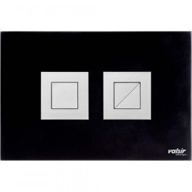 Black & White AC black / Satin Square