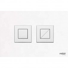 Black & White AC white / Polished Square